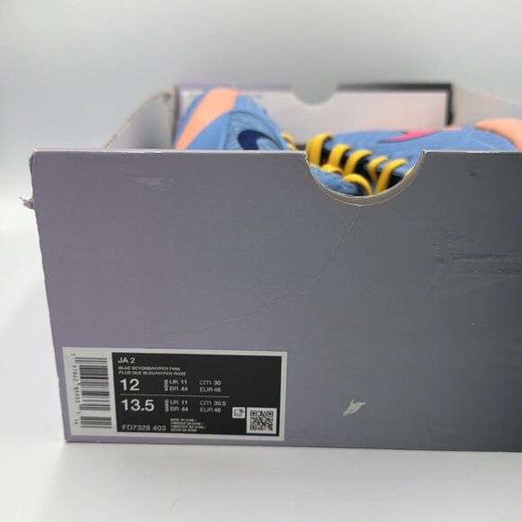 Nike JA 2 Basketball Shoes Men\'s Blue Beyond/Hyper Pink FD7328-403 Men\'s Size 12 main image 6